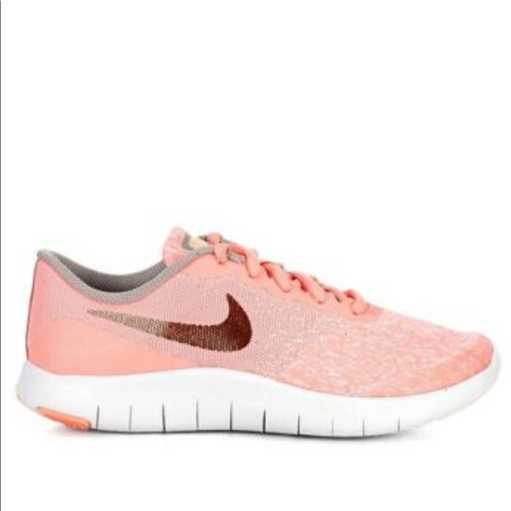 Nike Flex Contact Grade School Girls Sneakers